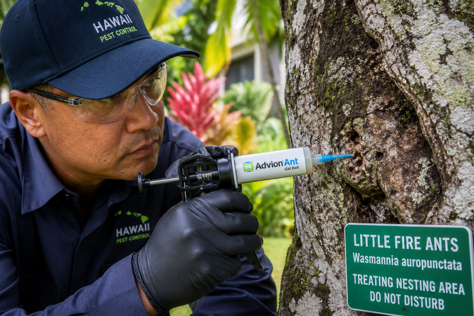 Hawaii ant control for little fire ants