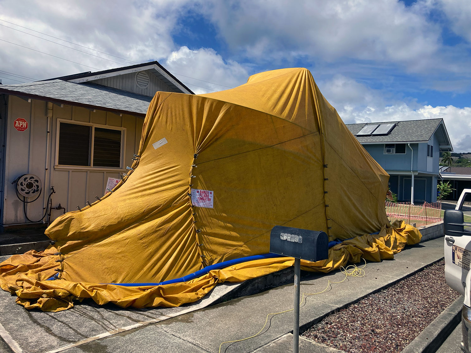 Tent Fumigation for Boats